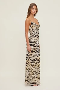 Robe style nuisette maxi Alessia
