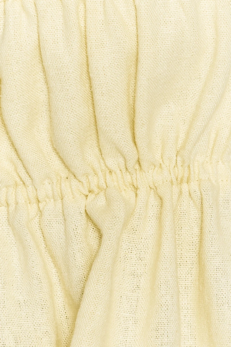 Linen Flyaway Halter Top