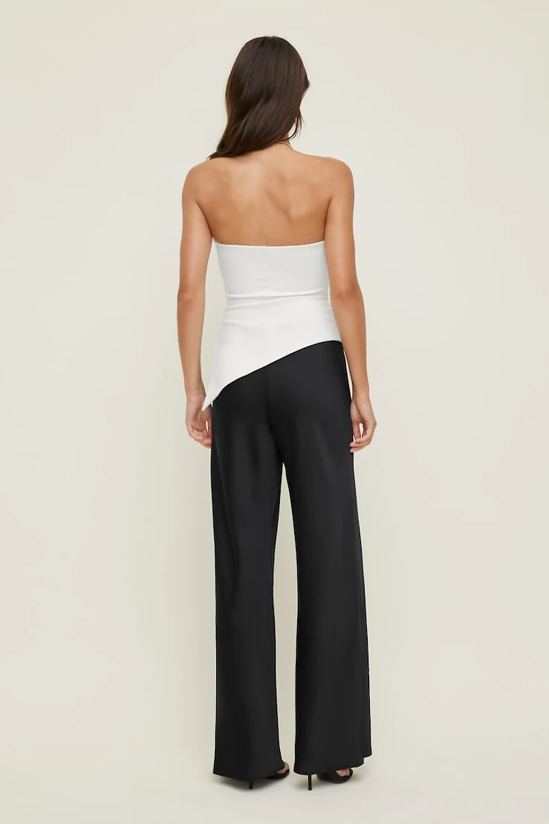 Izzy Wide Leg Satin Pants
