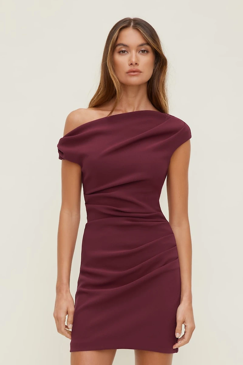 Jana Crepe Mini Dress