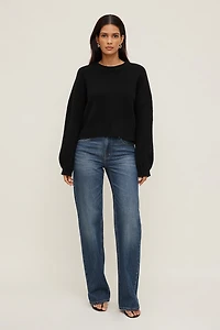 Rylie Balloon Sleeve Sweater