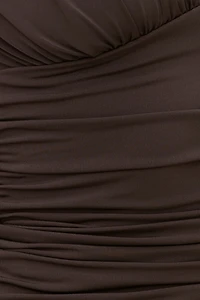 Camisole sculptante à col plongeant