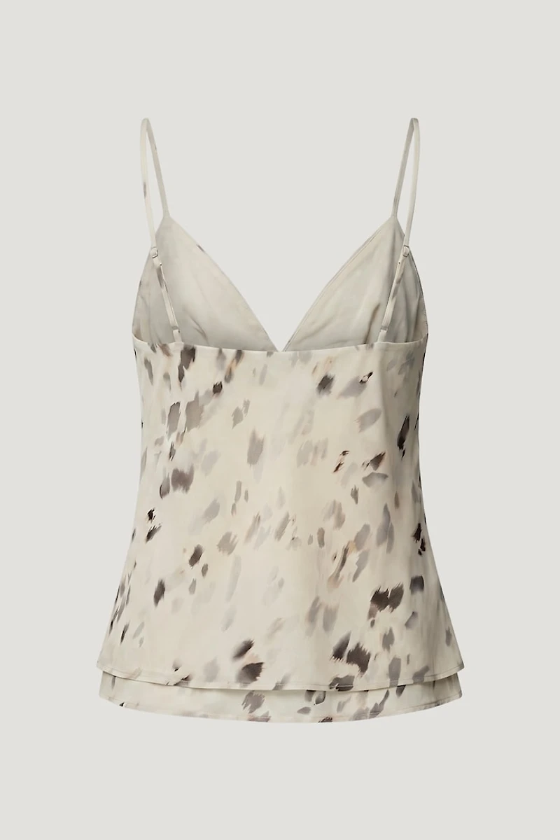 Plunge Babydoll Tank Top