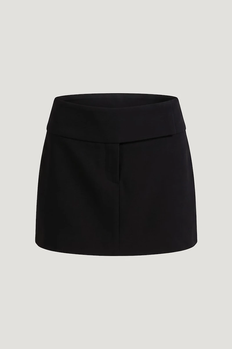 Mini Skort With Wide Waistband