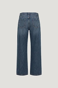 Jules Relaxed Low Rise Straight Leg Jeans