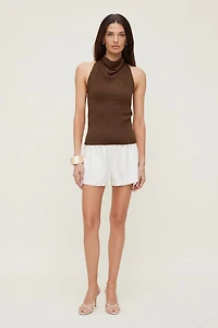 Mock Neck Sweater Tank Top