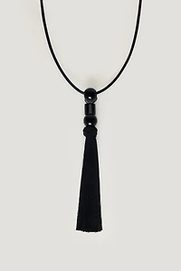 Long Fringe Necklace