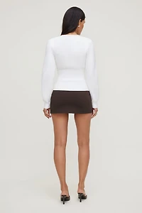 Cinched Waist Cardigan