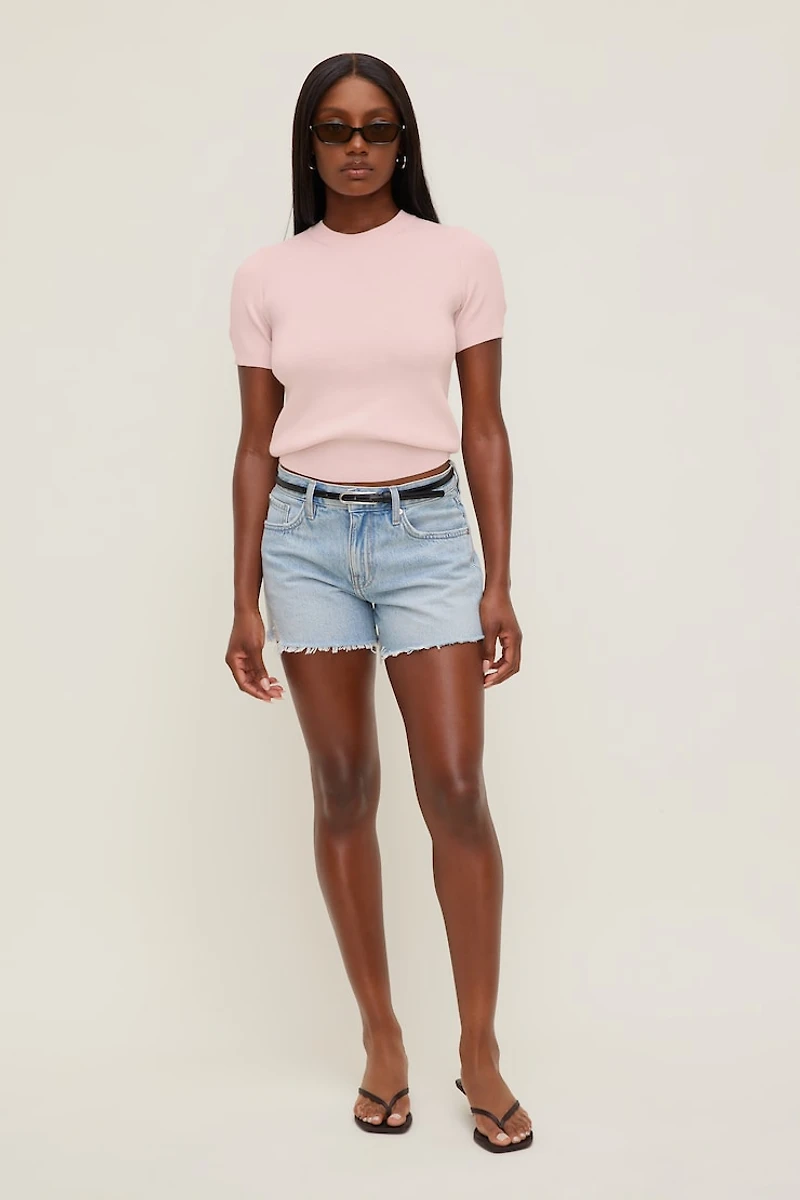 Clara Short Sleeve Sweater