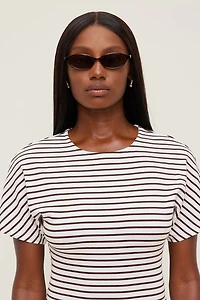 LE SPECS | Duskfall Oval Sunglasses