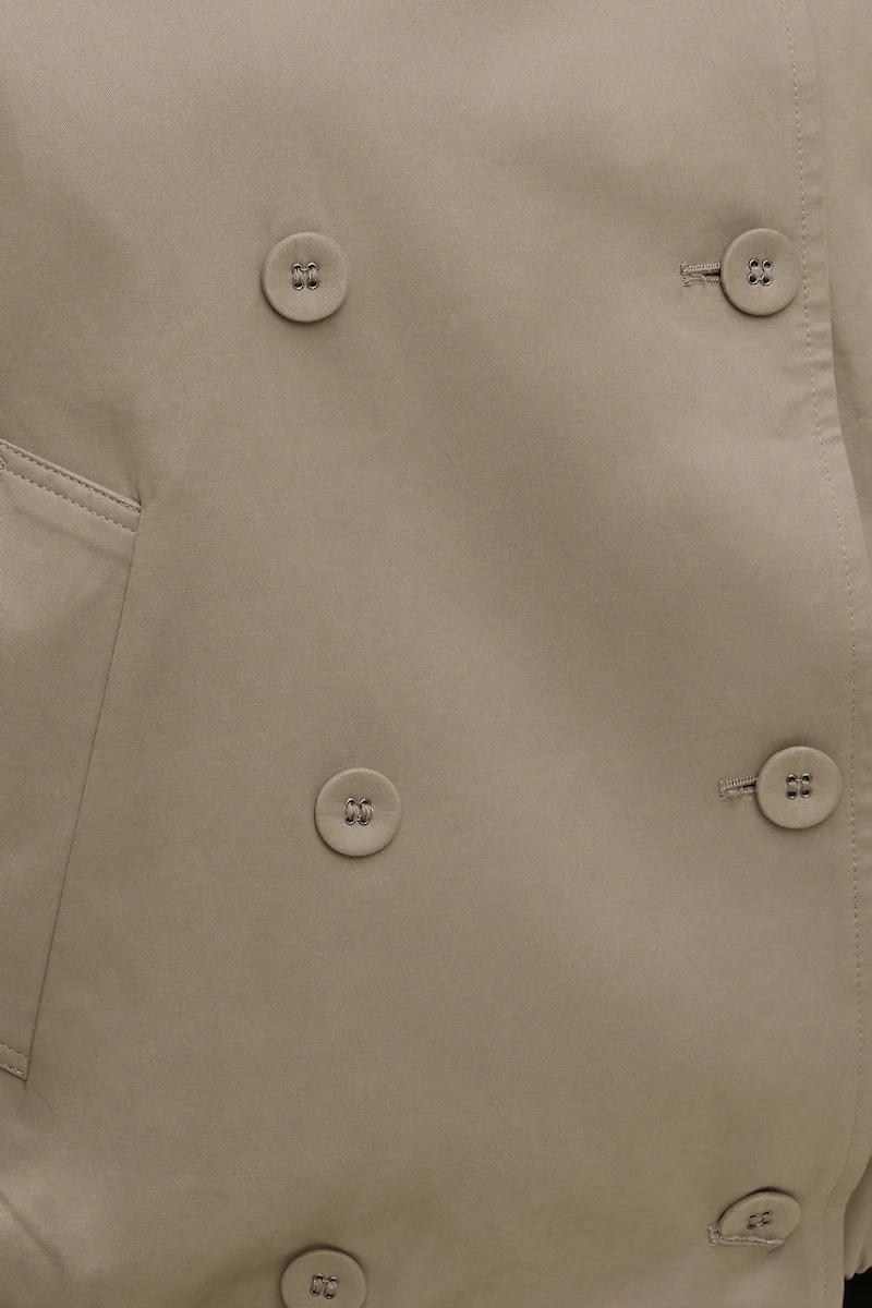 Siena Trench Bomber Jacket