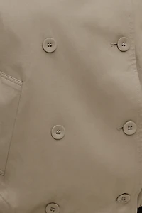 Siena Trench Bomber Jacket