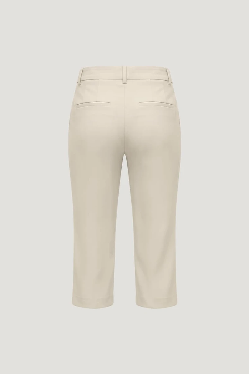 High Rise Capri Pants