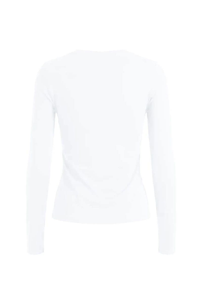 Sleek Crewneck Longsleeve Top