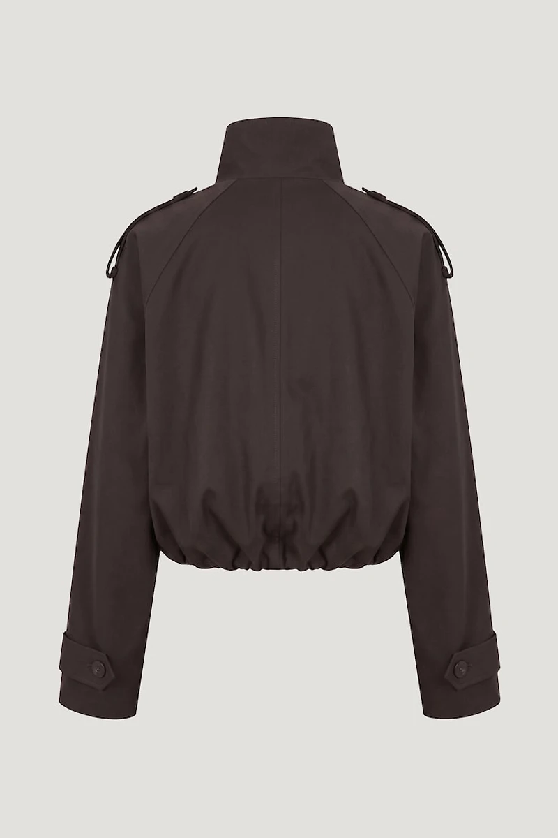 Siena Trench Bomber Jacket