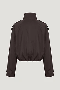 Siena Trench Bomber Jacket