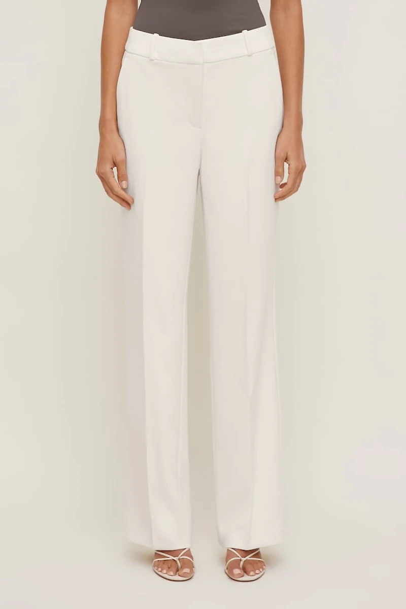 Camelia Crepe Straight Leg Pants