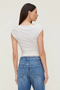 Sculpt Draped Top