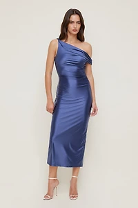 Jayde Stretch Satin Maxi Dress