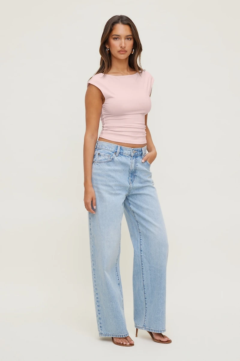 Sculpt Cap Sleeve T Shirt