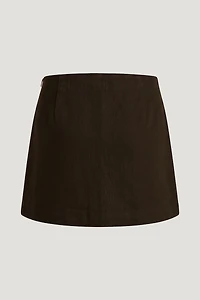Stacie Denim Mini Skort