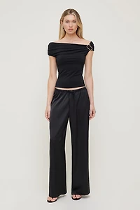 Sculpt Buckle Detail Top