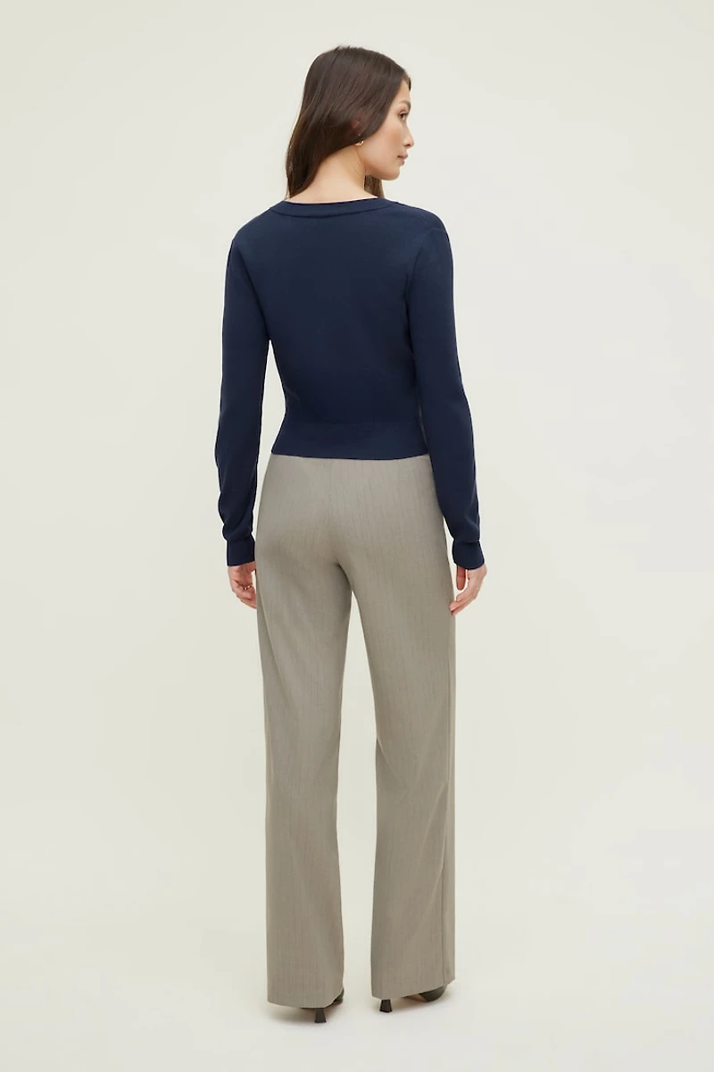 Rebecca Crewneck Cardigan