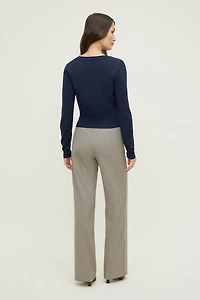 Rebecca Crewneck Cardigan