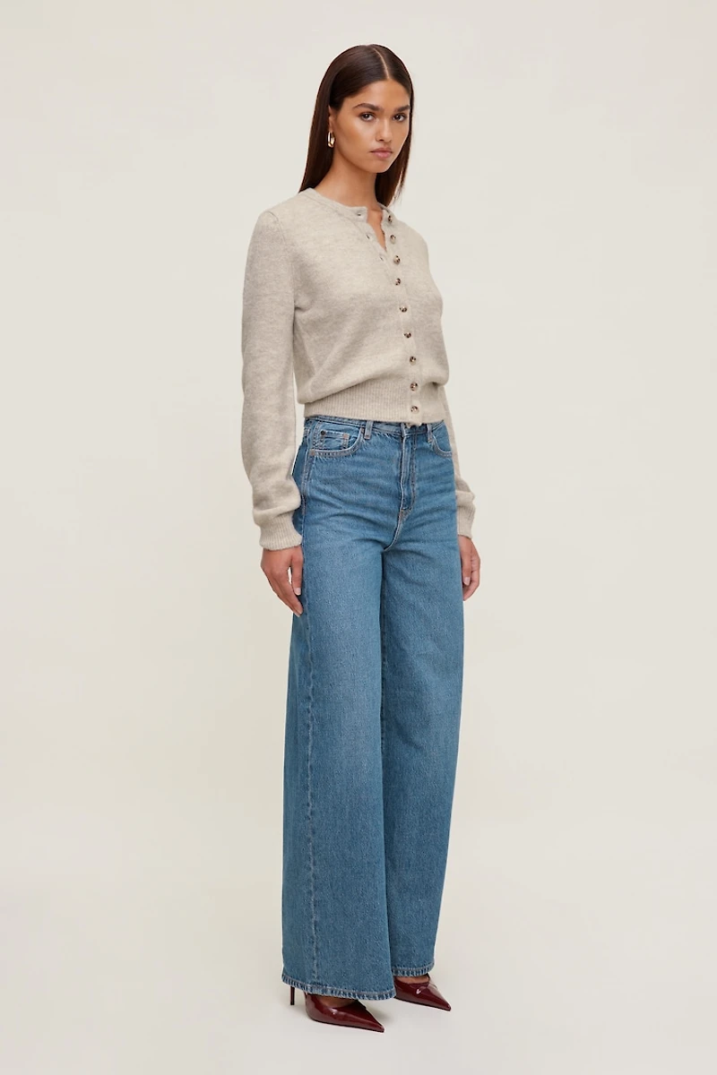 Rebecca Crewneck Cardigan