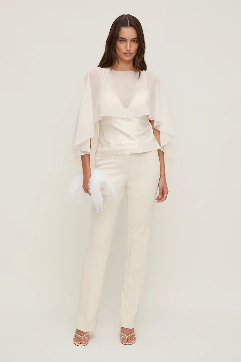 Sheer Short Cape