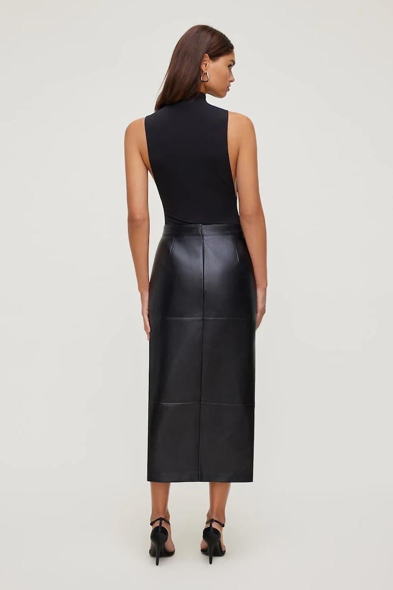 Sculpt Mock Neck Sleeveless Bodysuit