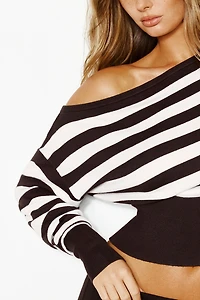Off Shoulder Reset Long Sleeve Top