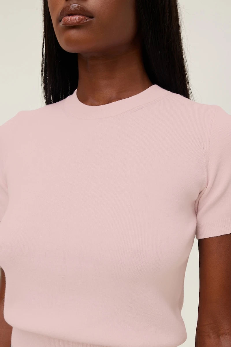 Clara Short Sleeve Sweater