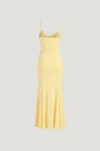 Delphi Mesh Maxi Dress