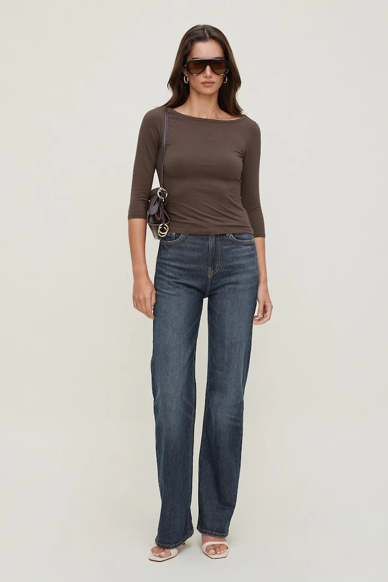 Maude Cotton Spandex T Shirt
