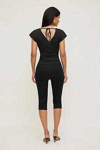 Flutter Sleeve Top
