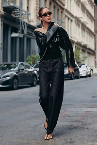 Kennedy High Rise Barrel Leg Jeans
