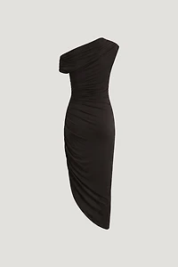 Robe midi asymétrique Veronica