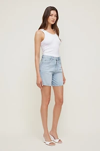 Harper A Line High Rise Denim Shorts