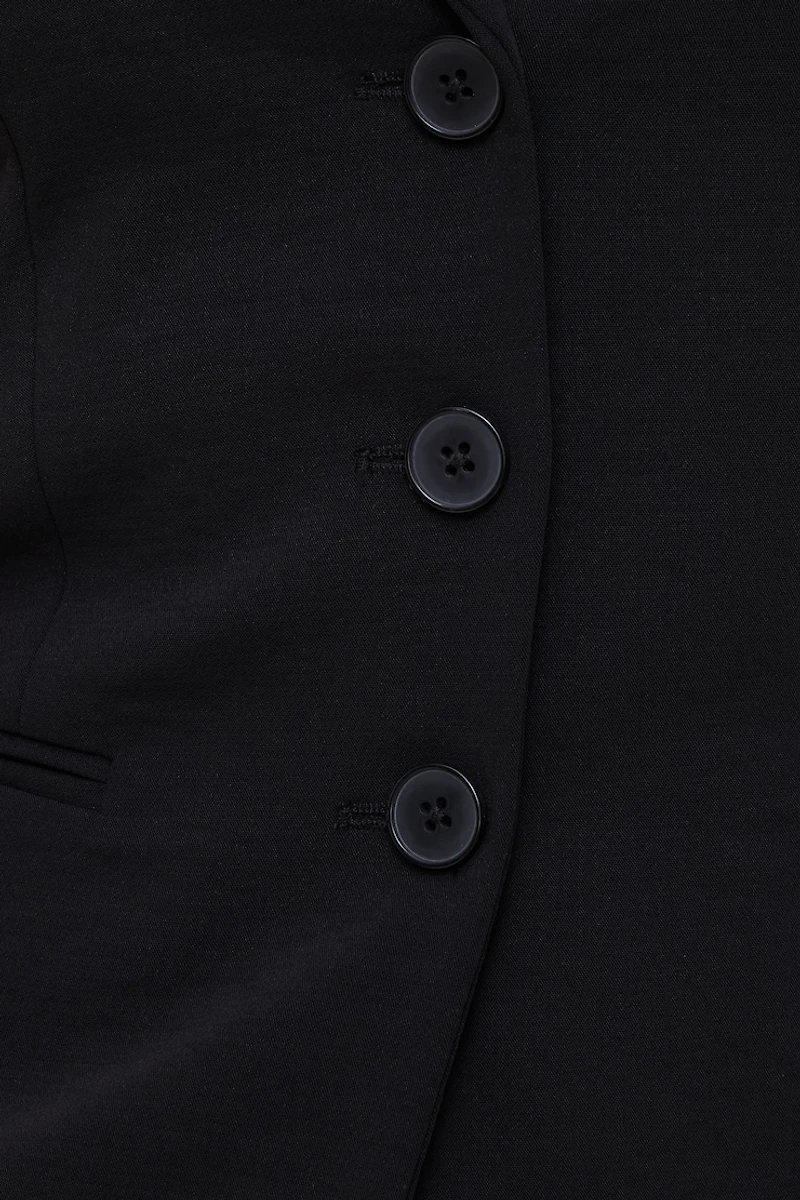 Veste sans manches à col licou