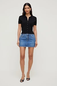 Cardigan polo