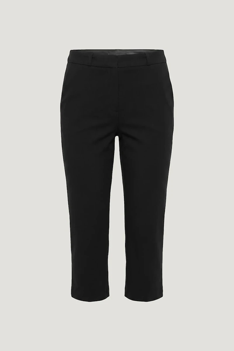 High Rise Capri Pants