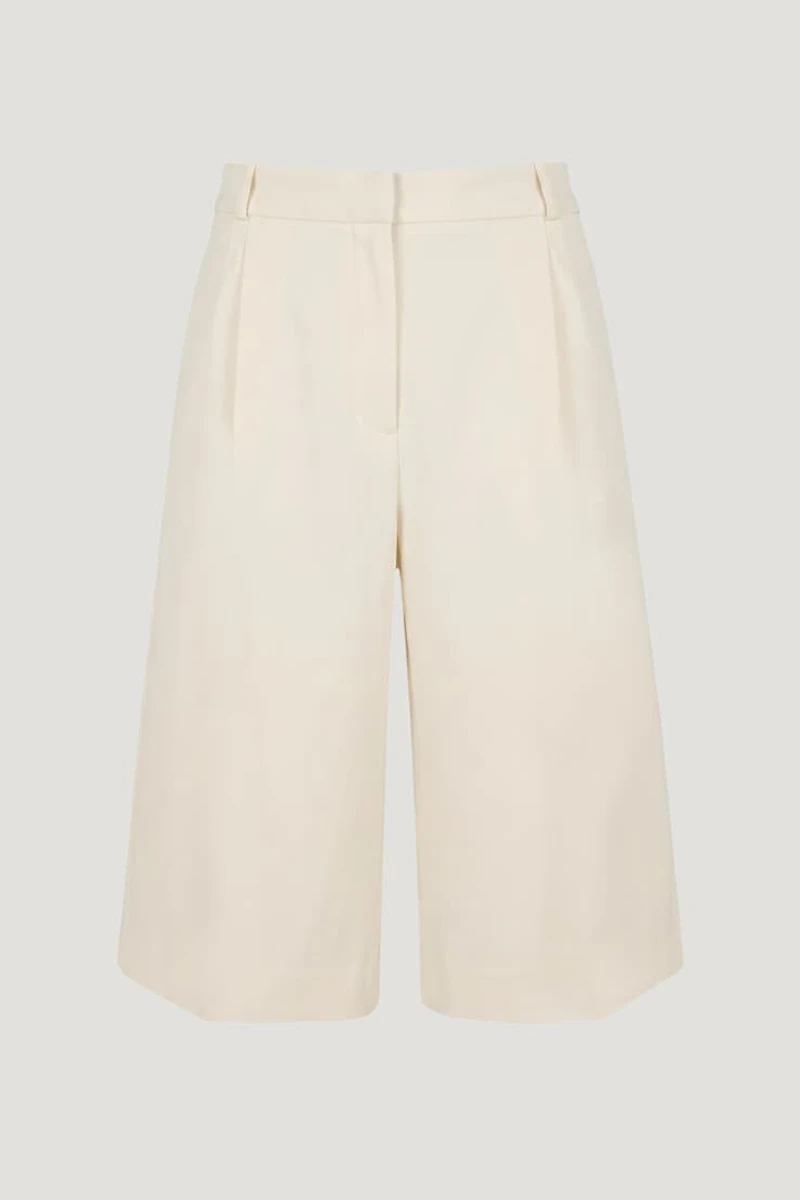 Mid Rise Bermuda Shorts