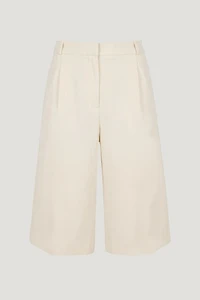 Mid Rise Bermuda Shorts