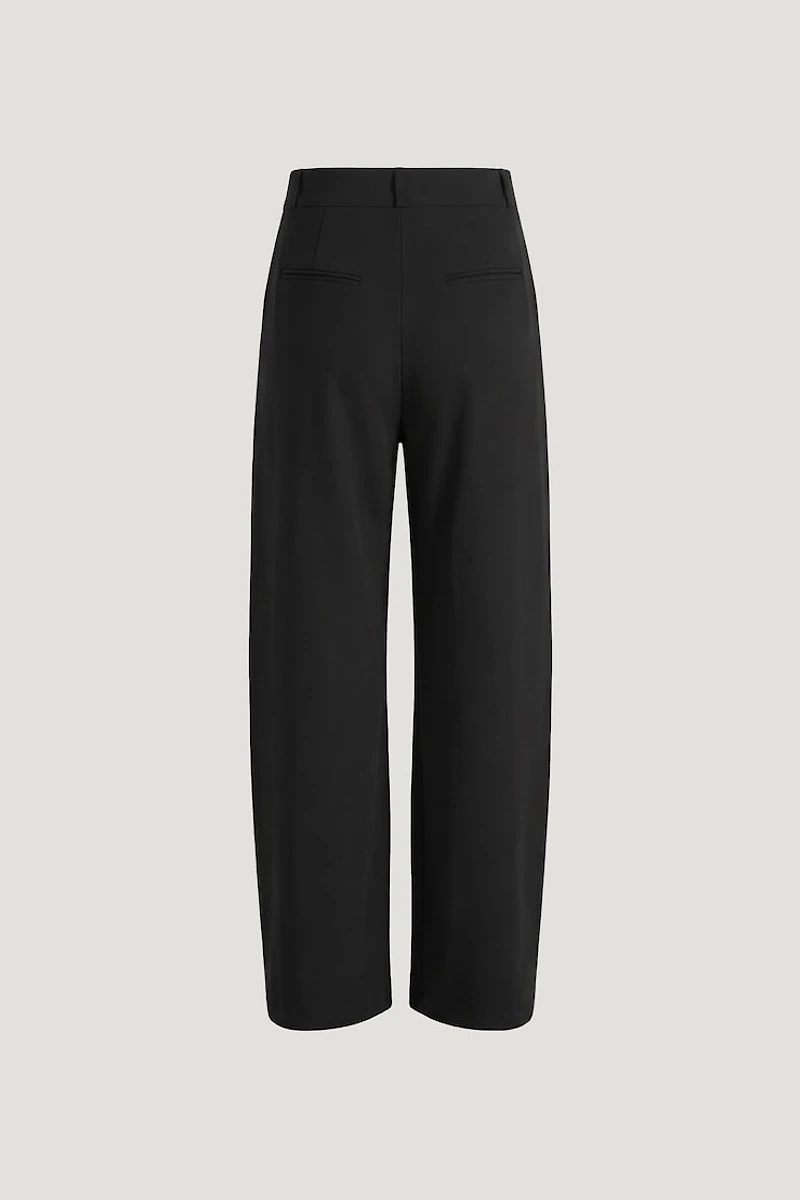 Andie Mid Rise Barrel Leg Pants
