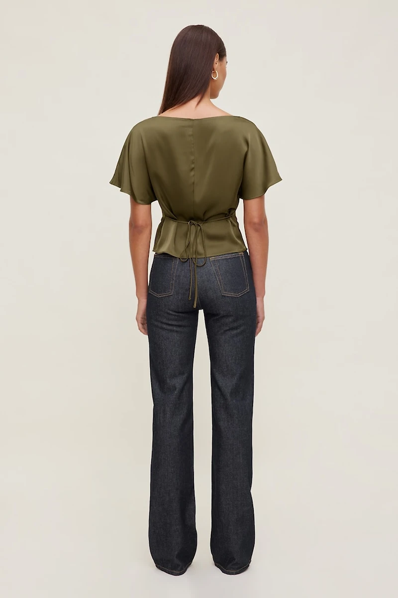 Farra Satin Blouse