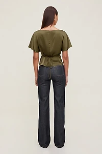 Farra Satin Blouse