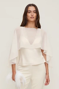 Sheer Short Cape