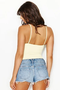 Sleek Deep V-Neck Cami Top