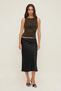 Camisole imprimée en maille Nola